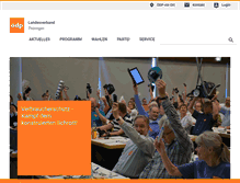 Tablet Screenshot of oedp-thueringen.de